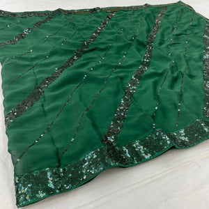 green-partywear-sequence-embroidered-silk-saree-140784