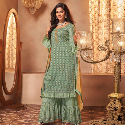 green-partywear-sequence-embroidery-georgette-palazzo-suit-137510