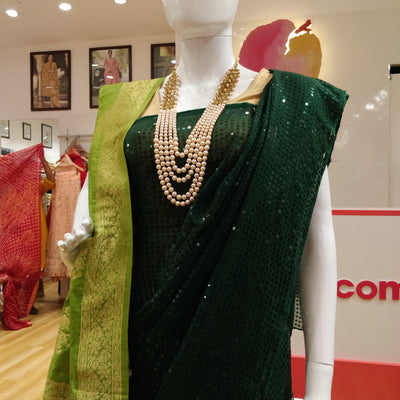 green-partywear-sequence-work-georgette-saree-123838