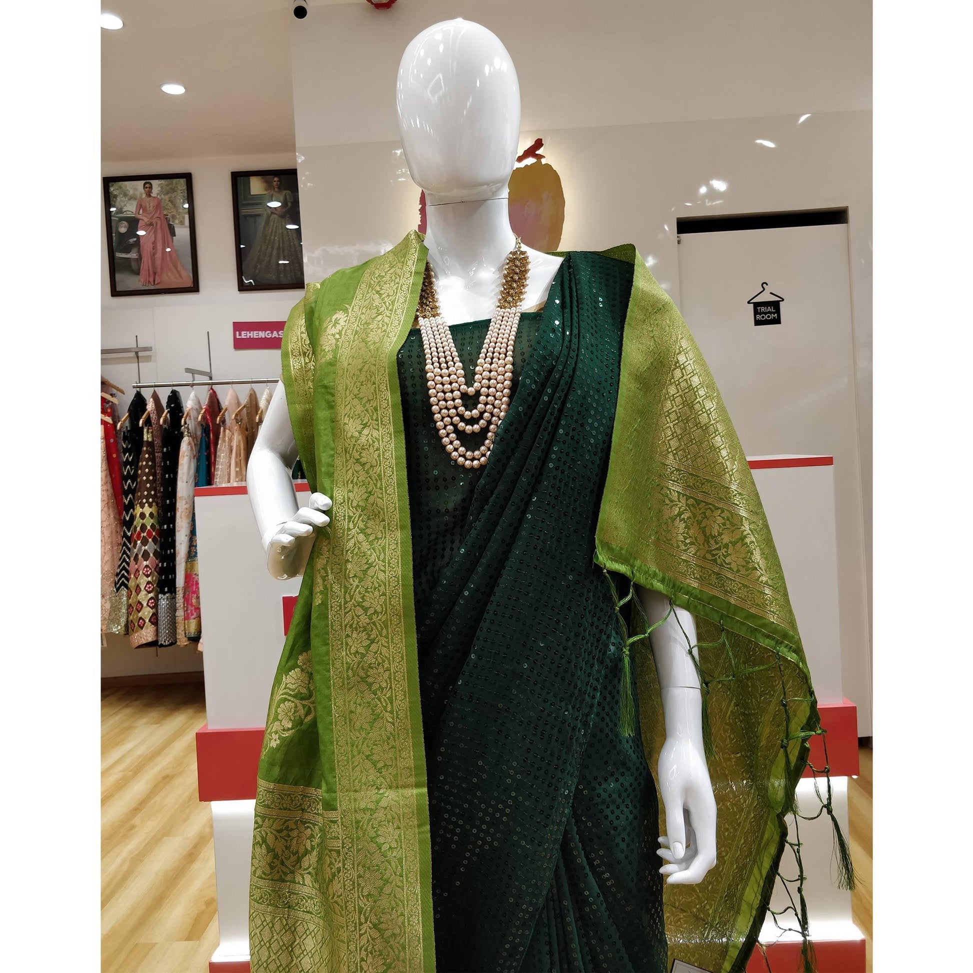 green-partywear-sequence-work-georgette-saree-123838