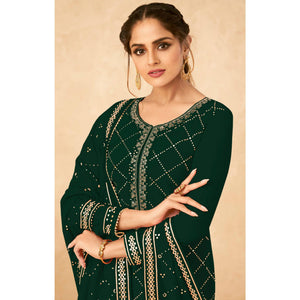 green-partywear-sequence-work-real-georgette-palazzo-suit-132565