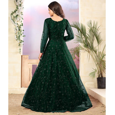 green-partywear-tone-to-tone-thread-and-sequence-work-net-anarkali-111955