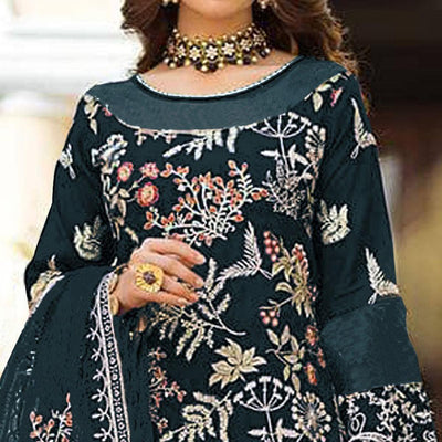green-partywear-womens-floral-embroidered-georgette-santoon-semi-stitched-pakistani-suit-120722