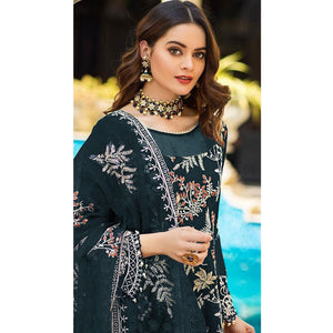 green-partywear-womens-floral-embroidered-georgette-santoon-semi-stitched-pakistani-suit-120722