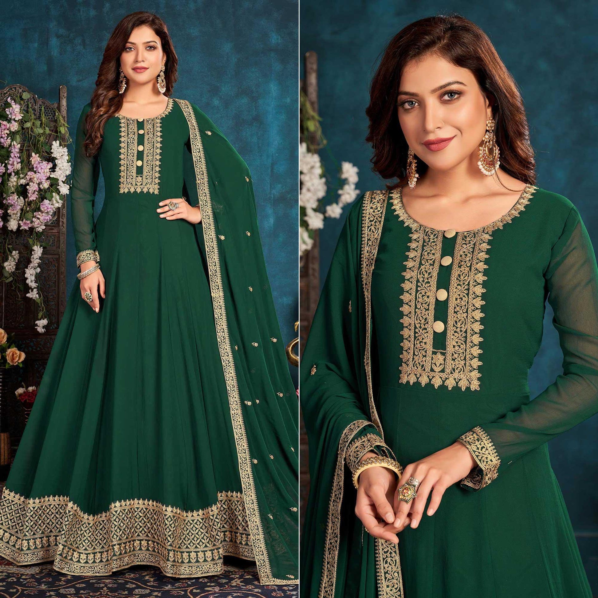 green-partywear-zari-embroidered-faux-georgette-anarkali-suit-138049