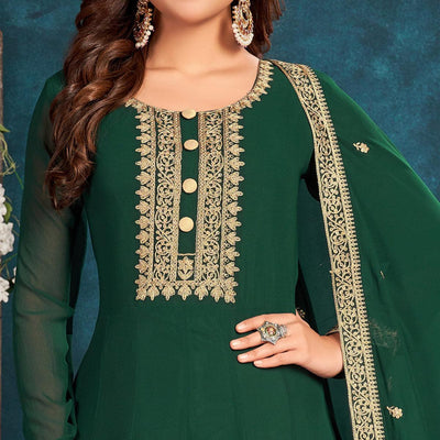 green-partywear-zari-embroidered-faux-georgette-anarkali-suit-138049