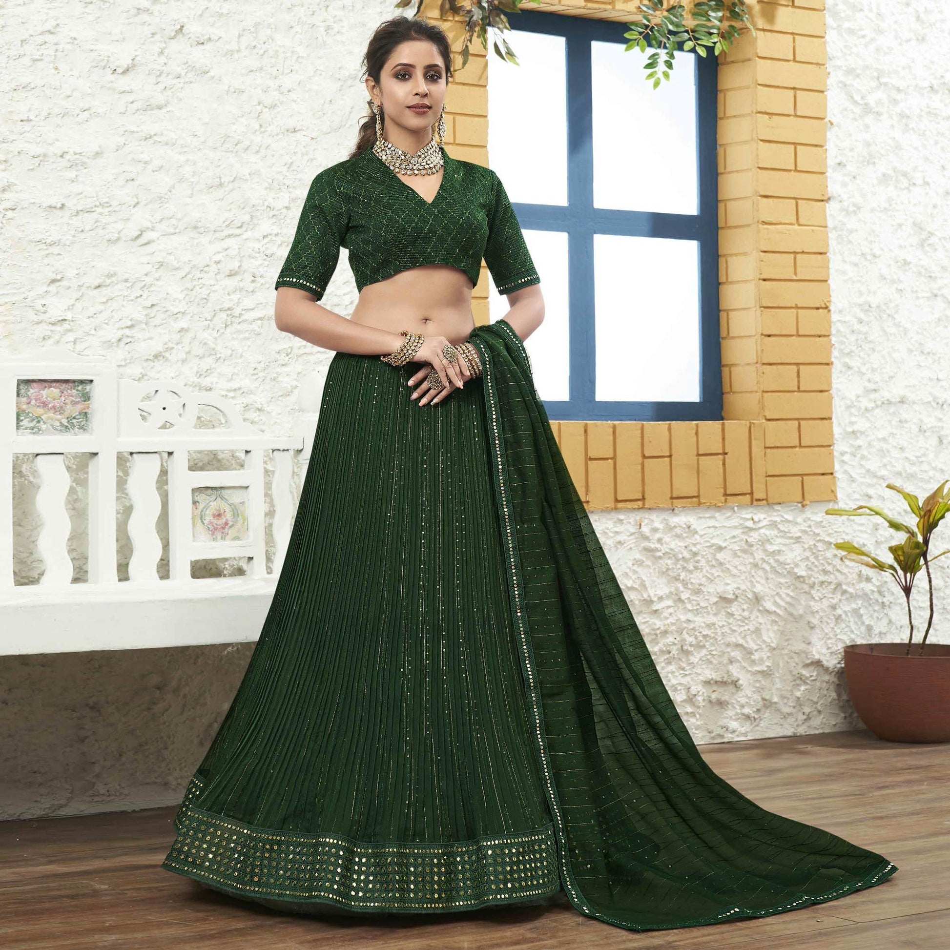 green-partywear-zari-sequence-embroidered-organza-lehenga-choli-139832