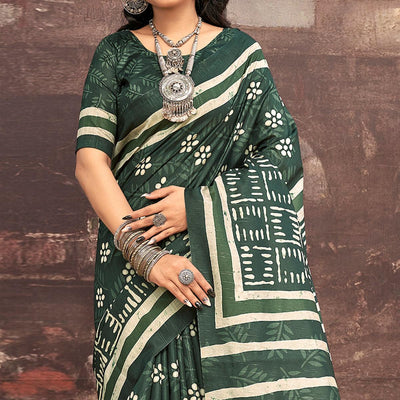 green-printed-bhagalpuri-silk-saree-1