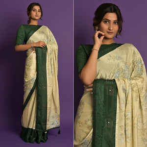green-printed-embellished-chiffon-saree