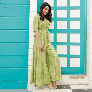 green-printed-rayon-jumpsuit