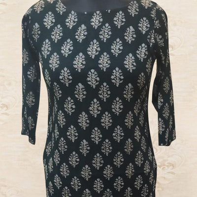 green-printed-rayon-kurti