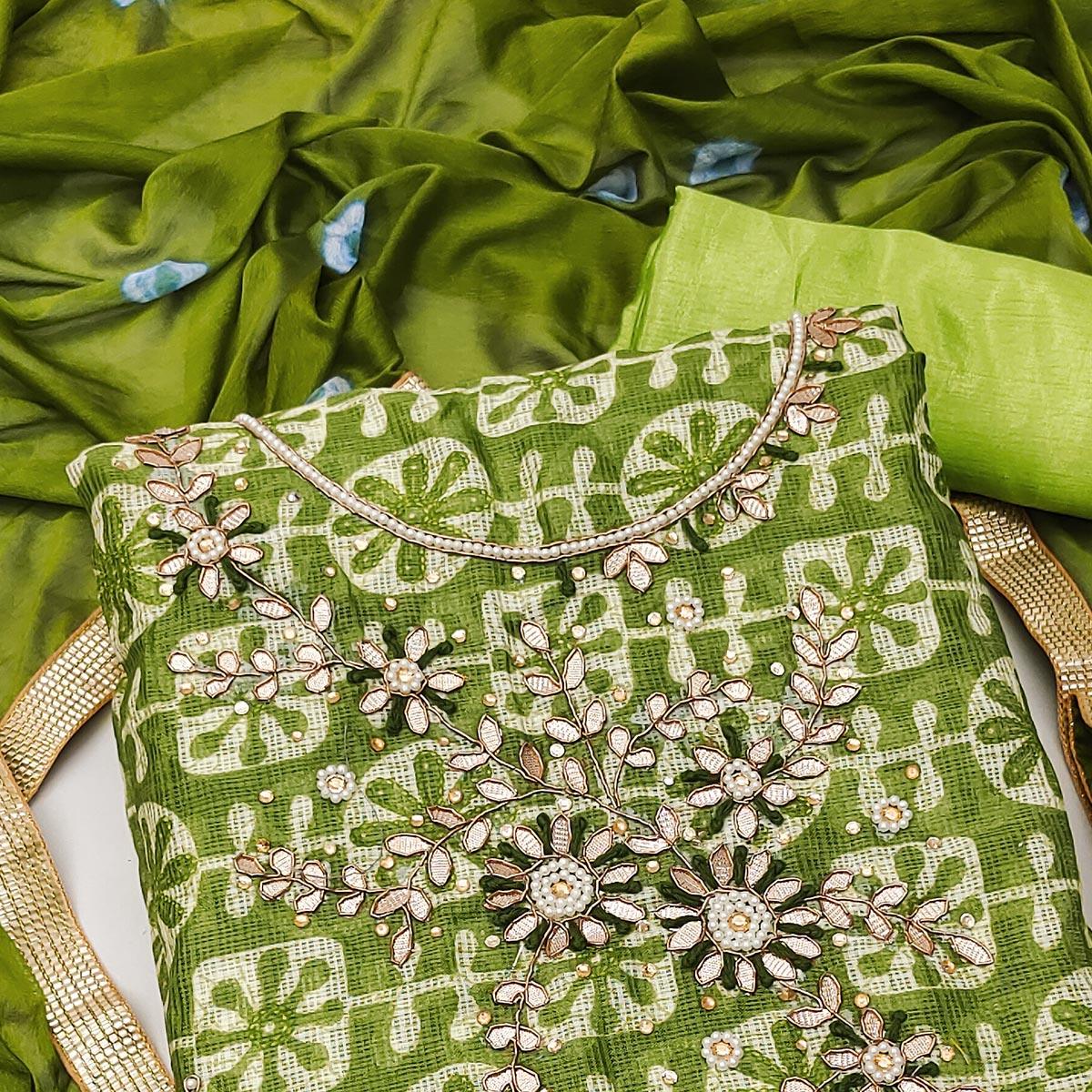 green-printed-with-embellished-khaadi-dress-material