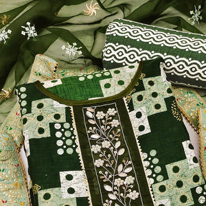 green-printed-with-embellished-poly-cotton-dress-material