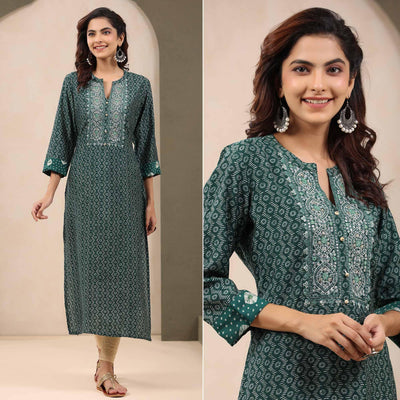 green-printed-with-embroidered-chanderi-kurti