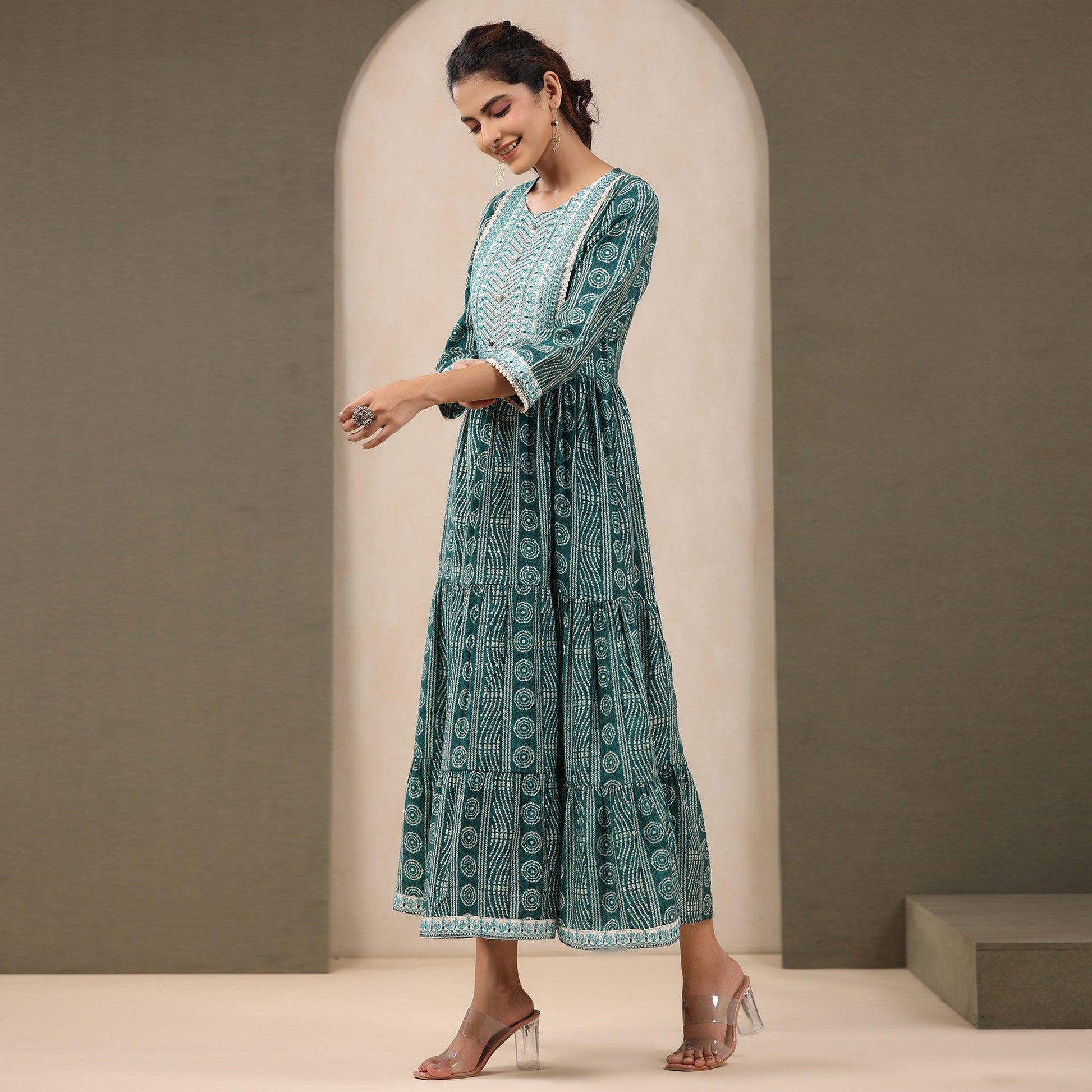 green-printed-with-embroidered-chanderi-kurti-1