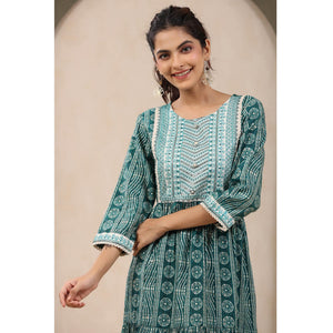 green-printed-with-embroidered-chanderi-kurti-1