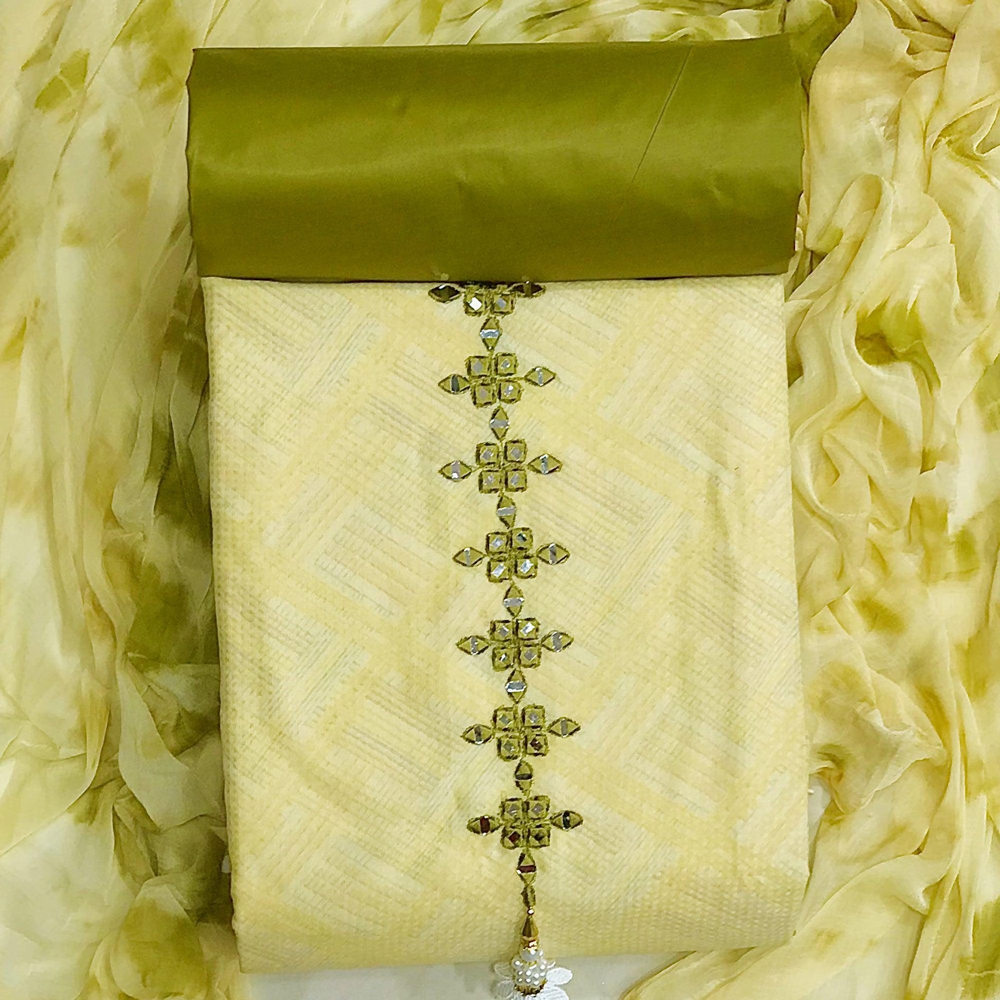 green-printed-with-embroidered-cotton-blend-dress-material