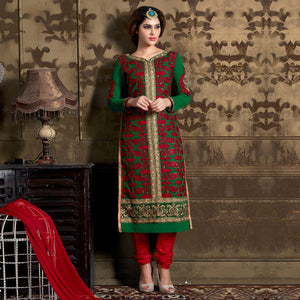 green-red-georgette-salwar-suit