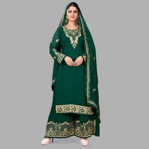green-semi-party-wear-embroidered-heavy-georgette-palazzo-suit-105765