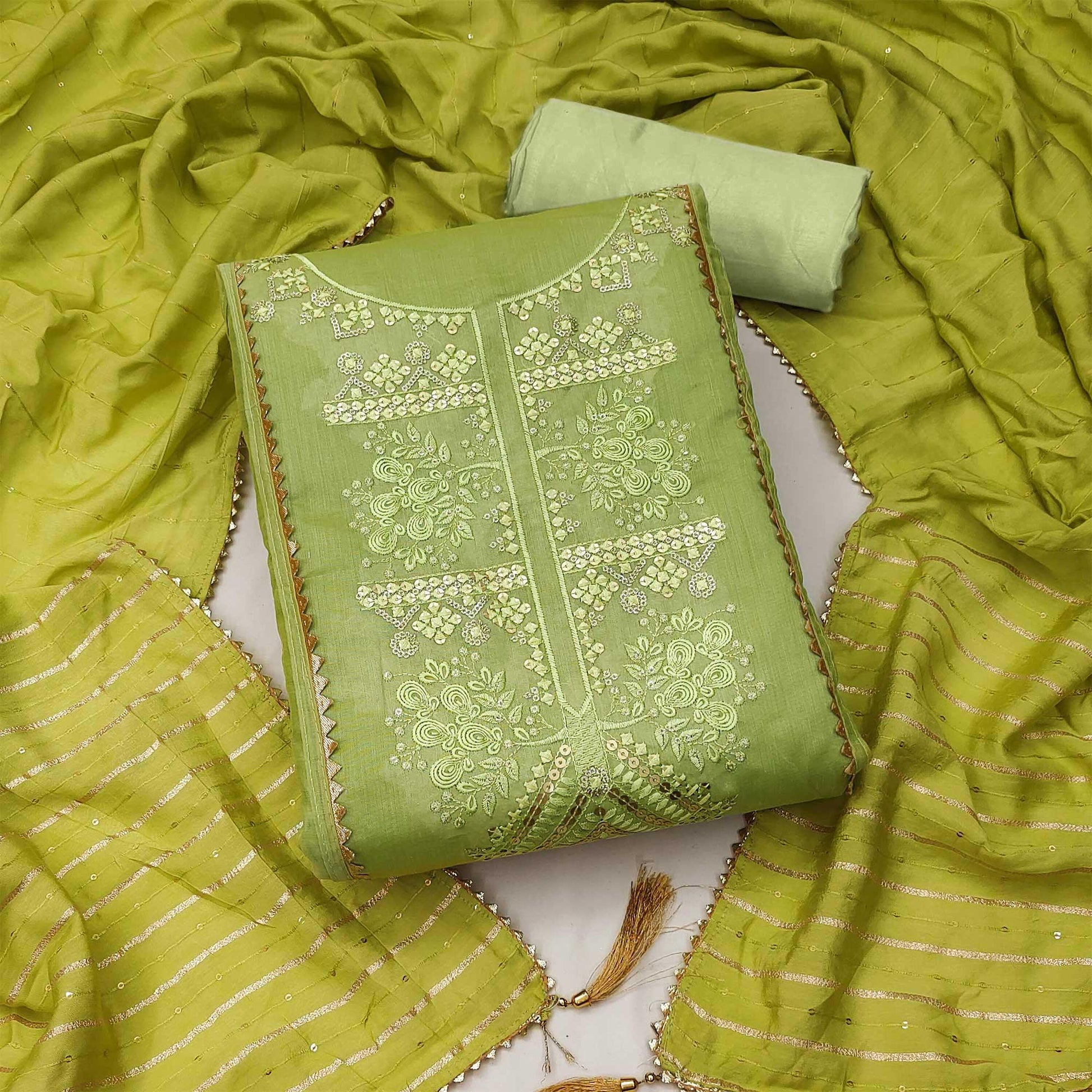 green-sequence-embroidered-chanderi-dress-material