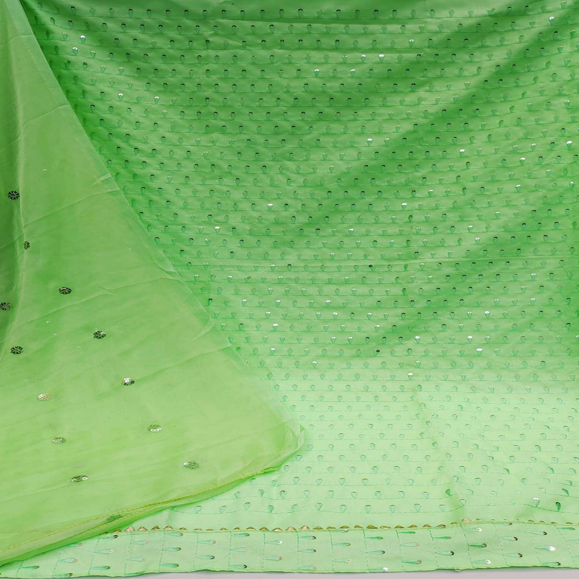 green-sequence-cotton-dress-material