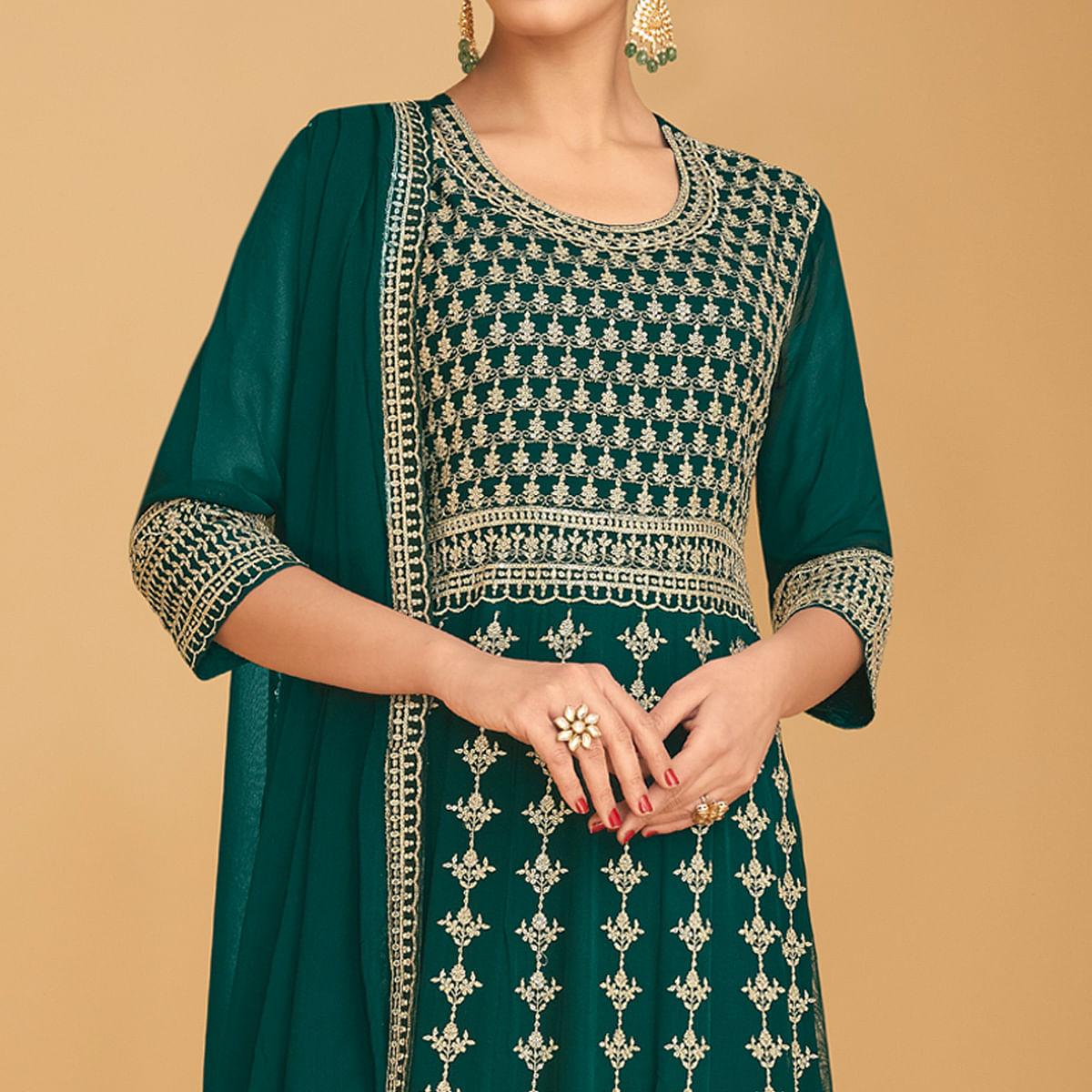 green-sequence-embroidered-georgette-gown-143957