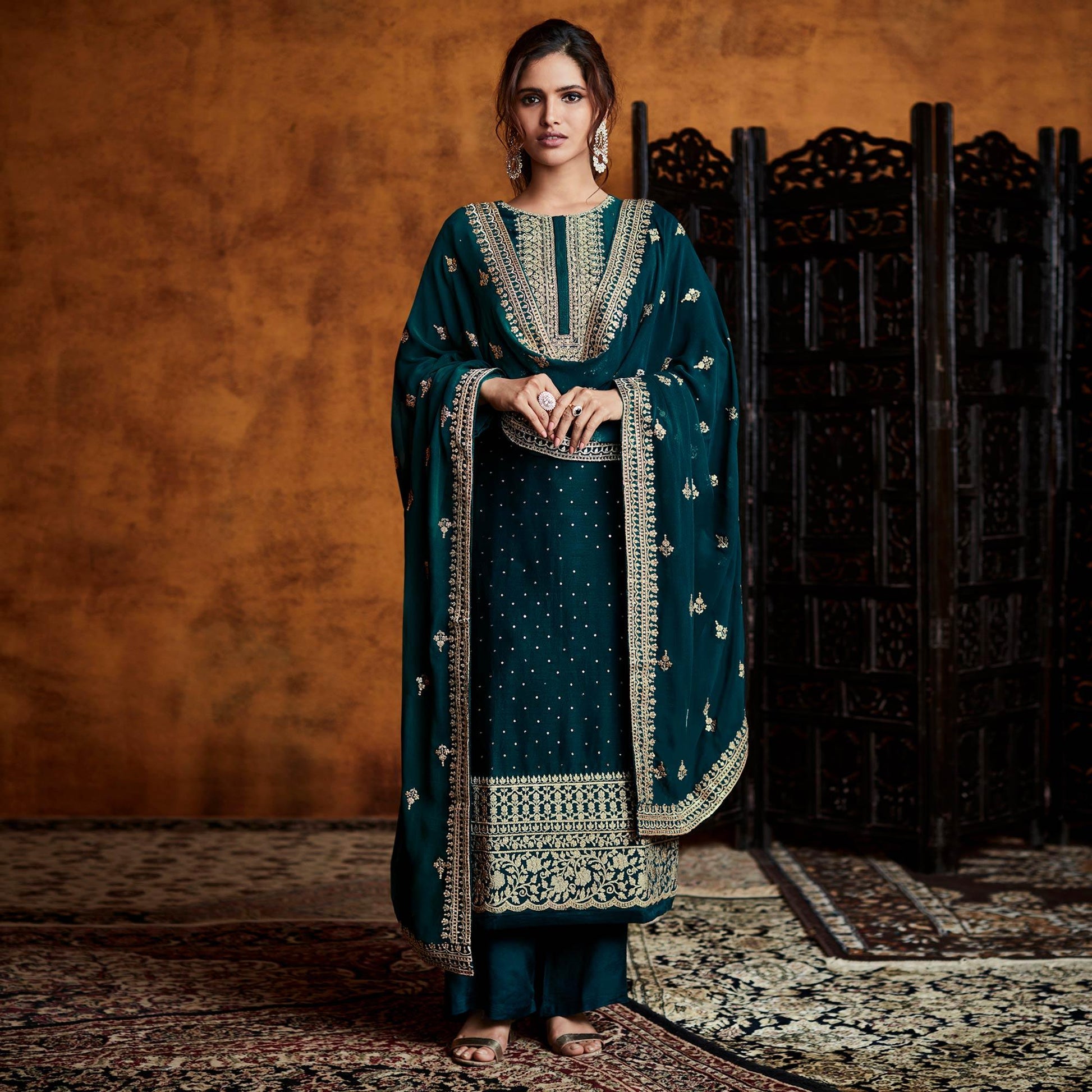 green-sequence-embroidered-georgette-partywear-suit-135246