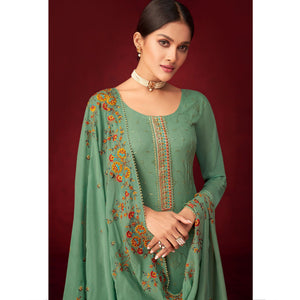 green-sequence-embroidered-georgette-partywear-suit-138931
