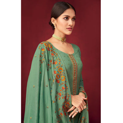 green-sequence-embroidered-georgette-partywear-suit-138931
