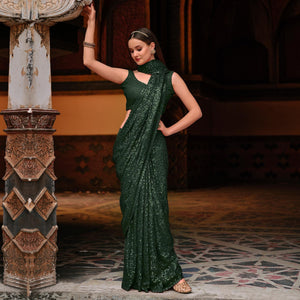 green-sequence-embroidered-georgette-saree-143214