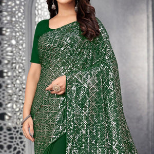 green-sequence-embroidered-georgette-saree
