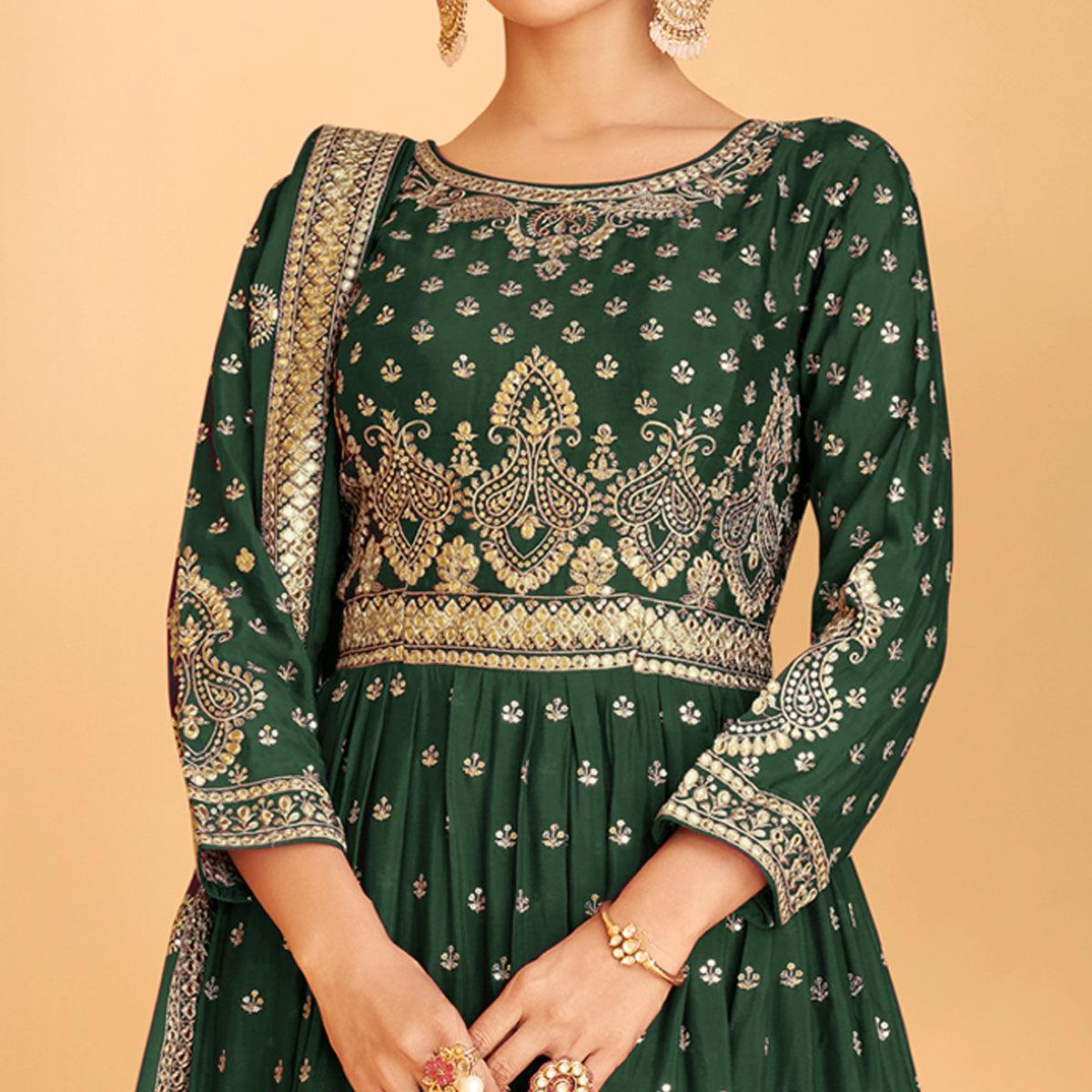 green-sequence-embroidered-georgette-sharara-suit-143998