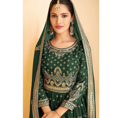 green-sequence-embroidered-georgette-sharara-suit-143998