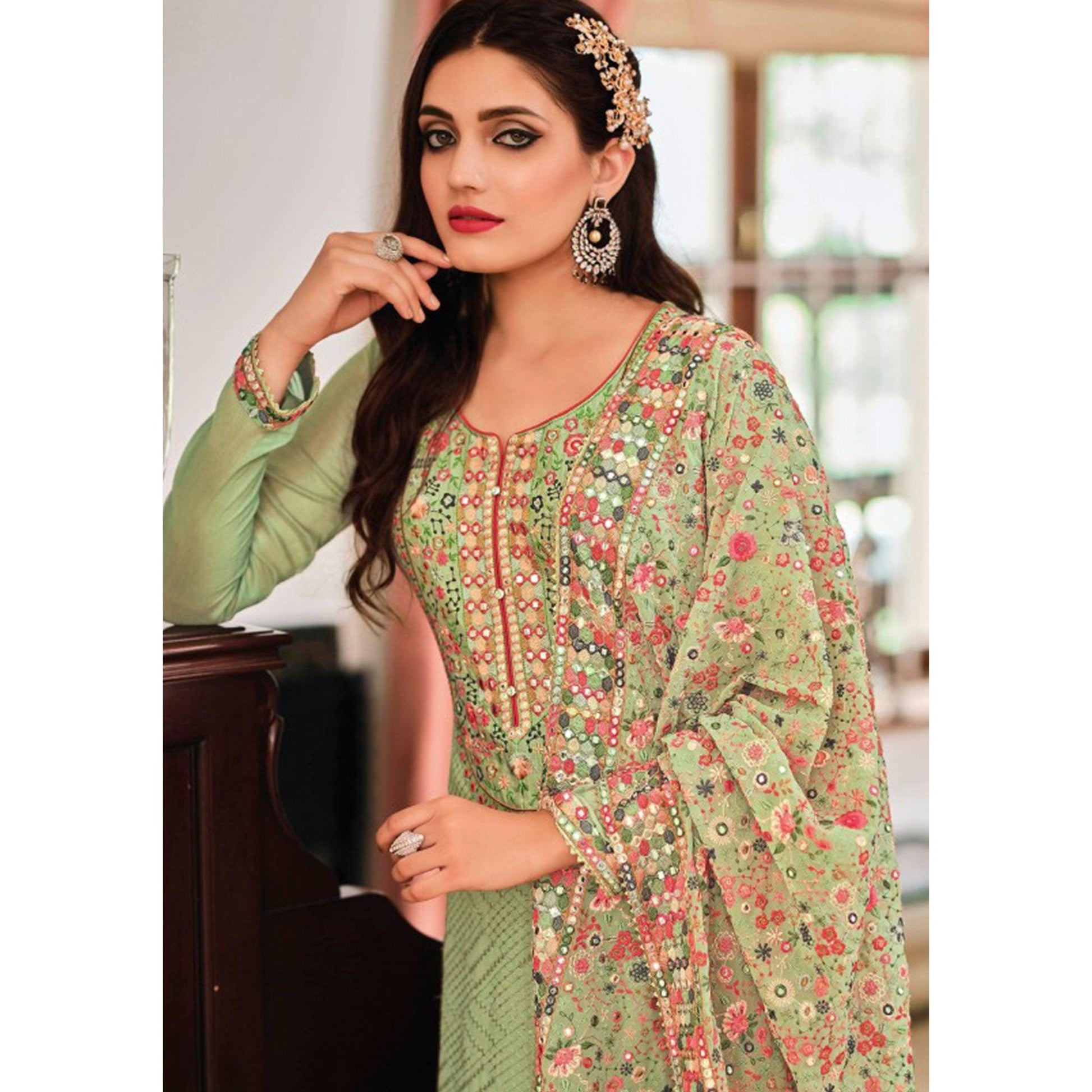 green-sequence-embroidered-with-mirror-work-georgette-palazzo-suit