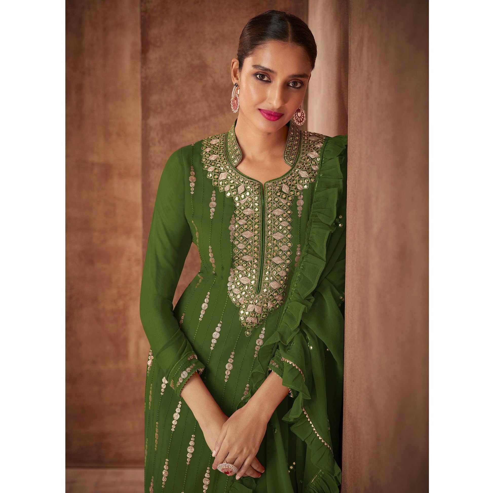 green-sequence-embroidery-real-georgette-partywear-suit
