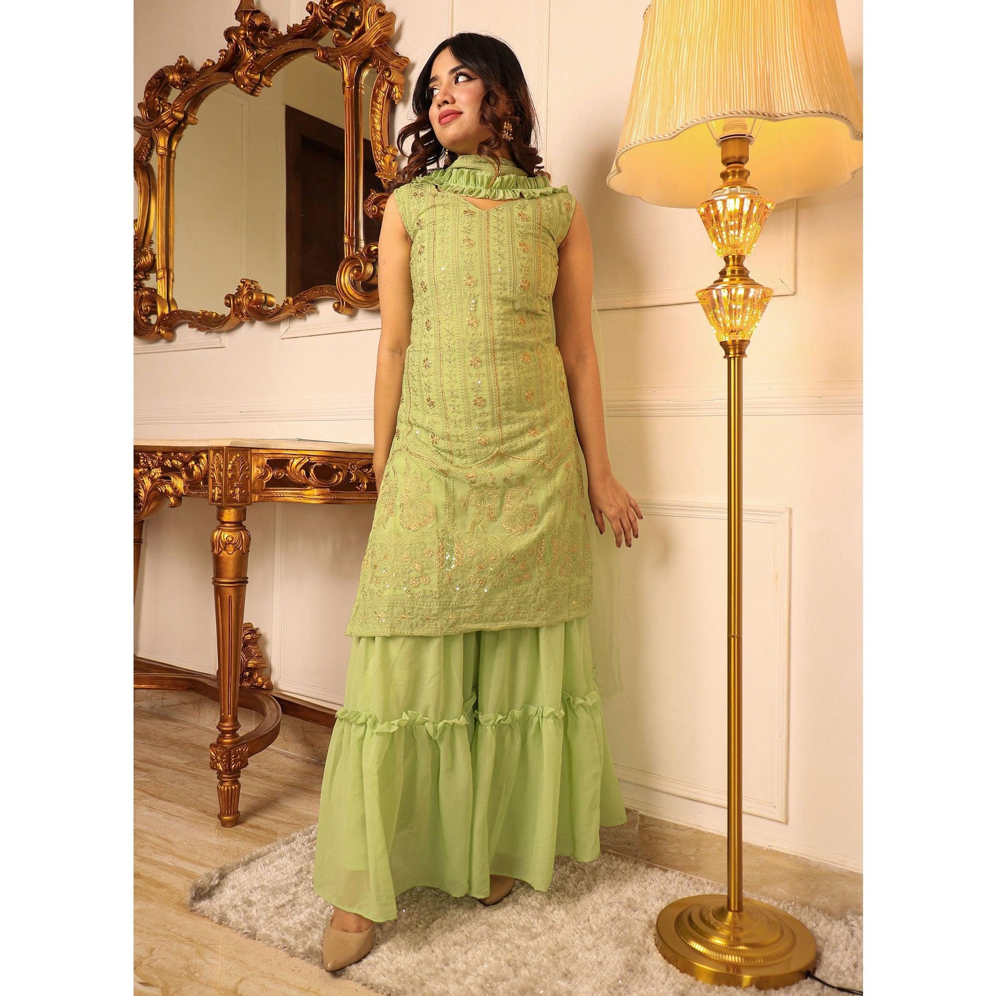 green-sequence-floral-embroidered-georgette-sharara-suit-144313