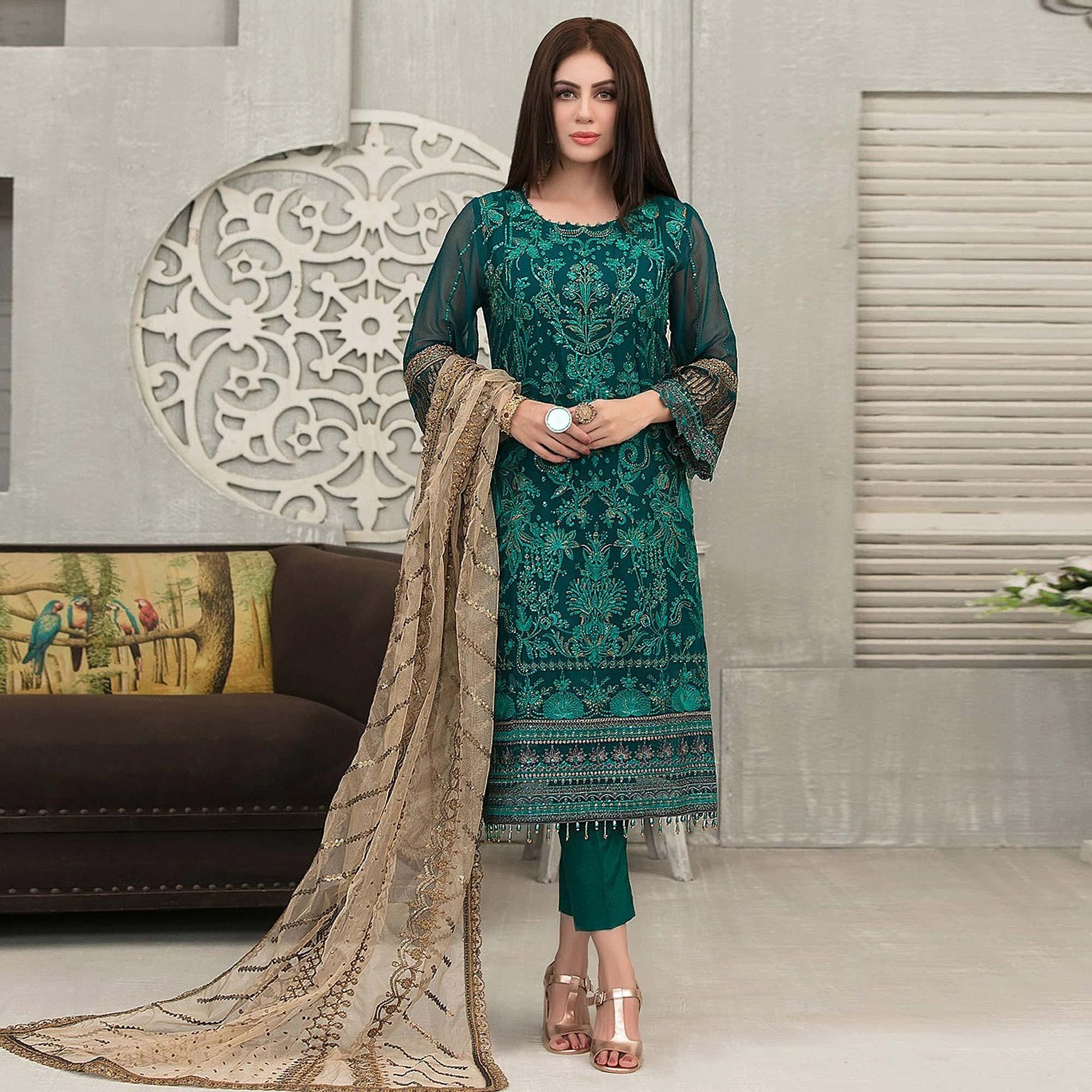 green-sequence-with-floral-embroidered-georgette-pakistani-suit-144785