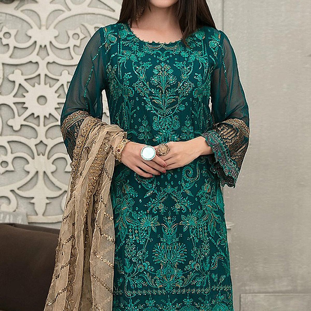 green-sequence-with-floral-embroidered-georgette-pakistani-suit-144785