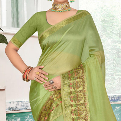 green-solid-organza-saree-144910