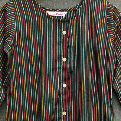 green-striped-printed-rayon-top