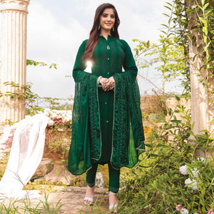 green-swarovski-work-rayon-kurti-pant-set-with-dupatta