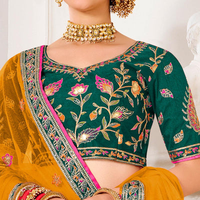 green-wedding-wear-embroidered-silk-lehenga-choli-128370
