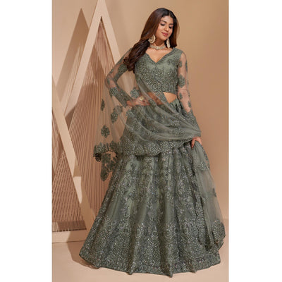 green-wedding-wear-embroidered-with-embellished-net-lehenga-choli-140659