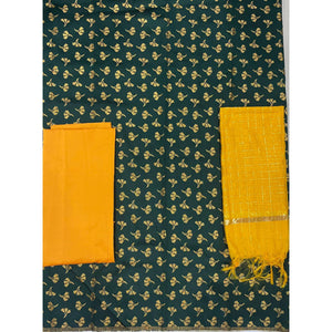 green-woven-banarasi-silk-dress-material