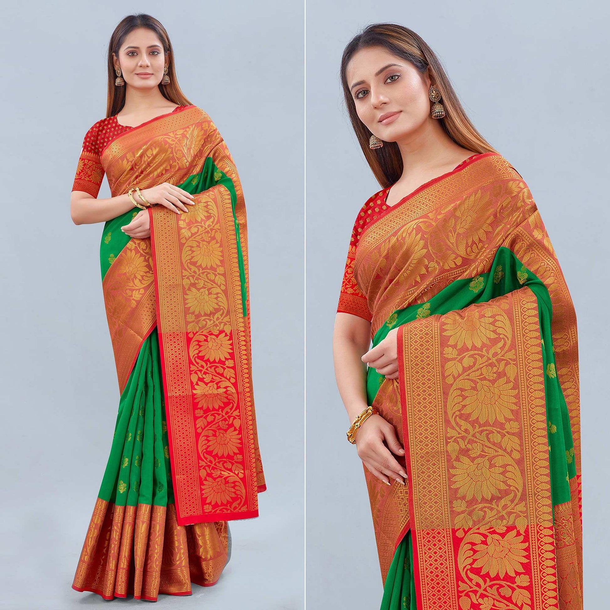 green-woven-banarasi-silk-saree-143181