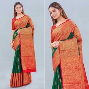 green-woven-banarasi-silk-saree-143185