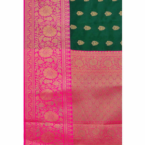green-woven-banarasi-silk-saree-143196