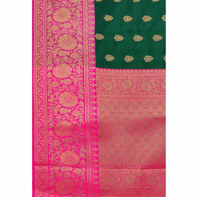 green-woven-banarasi-silk-saree-143196