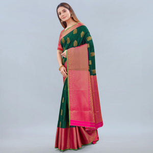 green-woven-banarasi-silk-saree-143194