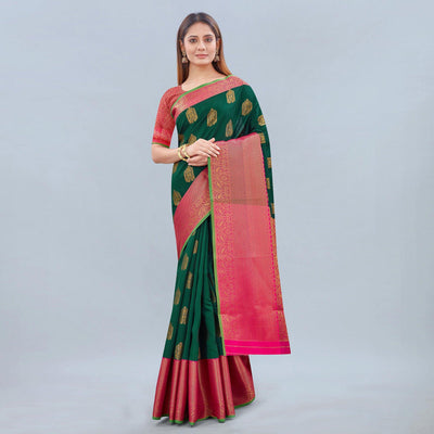 green-woven-banarasi-silk-saree-143194